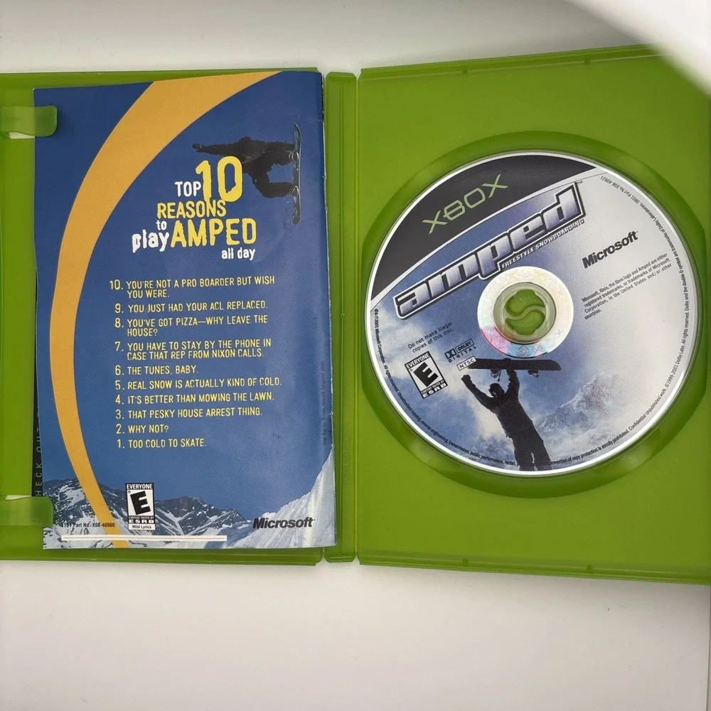 Amped: Freestyle Snowboarding - XBOX *Complete/Some Scuffs*